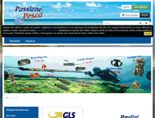 Tablet Screenshot of passionepesca.org